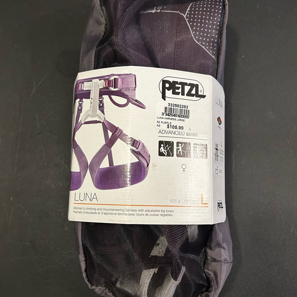 Petzl Luna L climbing harness - brand new